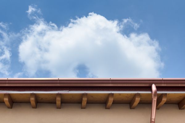 Copper Gutter Installation in Arlington