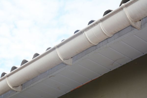 Plastic Gutter Installation in Arlington