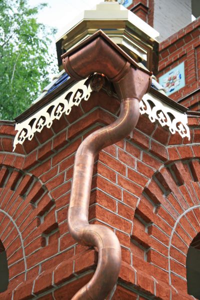 Church Downspout Installation in Arlington