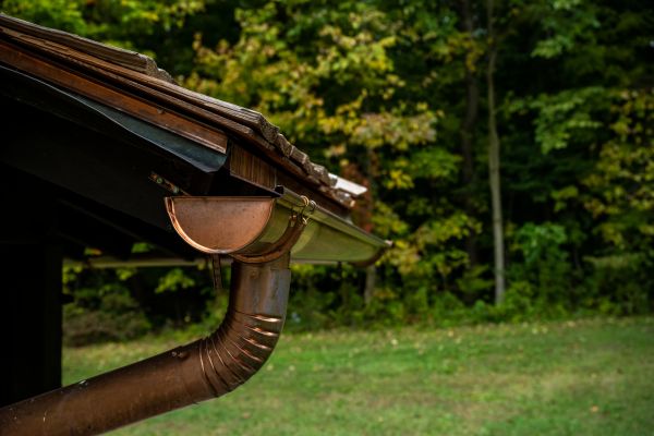 Copper Gutter Service in Arlington